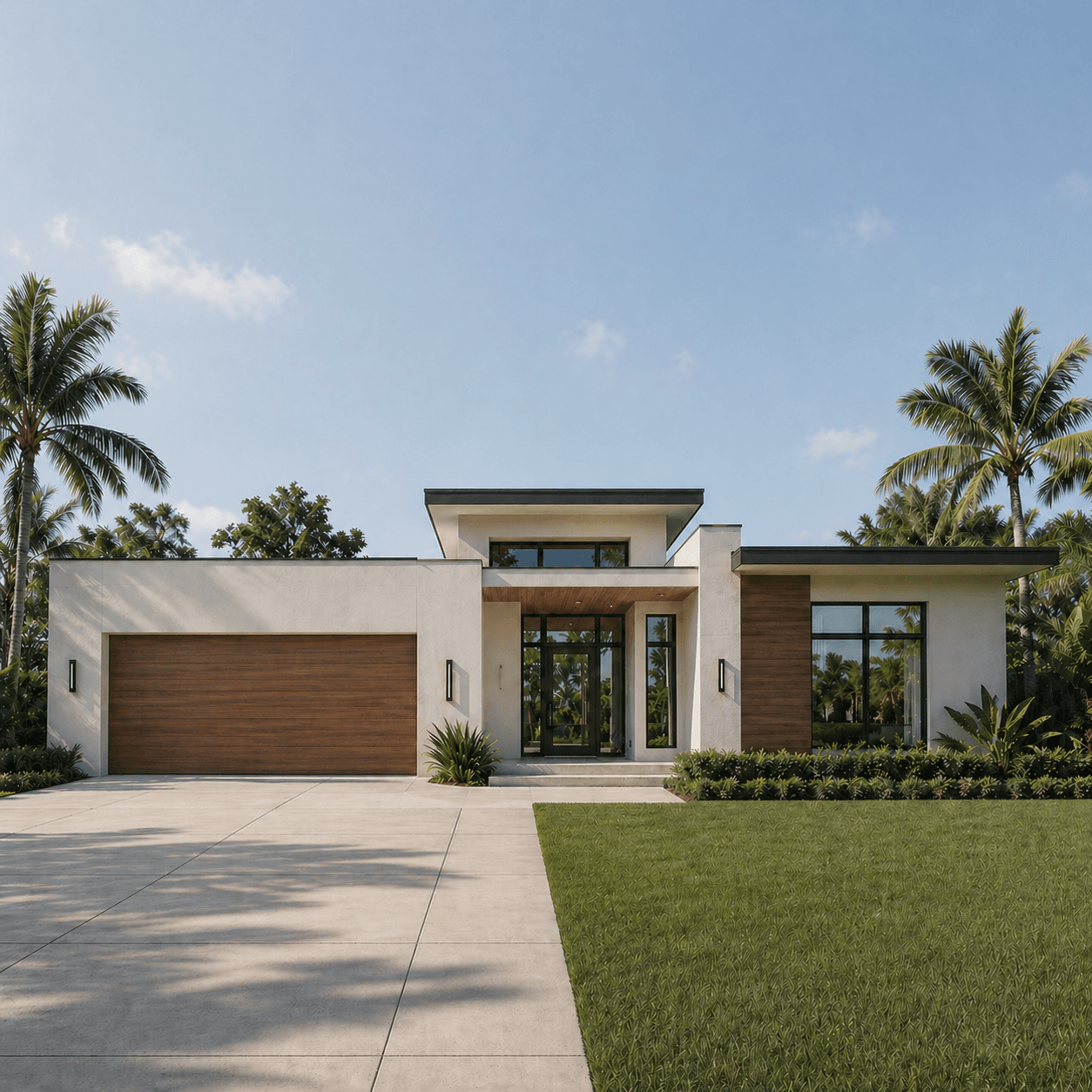 Property exterior before presentation improvements